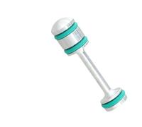 EaseSunny Silver Aluminum Oil Diverter Rod for LS1 LS2 LS3, Billet Upgrade for Gen III IV Engines