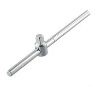 EaseSunny Sliding T Bar Socket Adapter Extension Rod High Carbon Steel Slide Hammer Tool for Auto Dent Removal 115mm to 250mm Length(250mm)