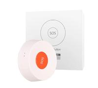 EaseSunny Smart Personal Alarm, Zigbee SOS Button, Tuya Compatible, One-Touch Emergency Alert, 6-Month History, for Elderly, Kids