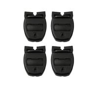 EaseSunny Spa Cover Clips Latch Repair Kit, 4 Sets Replacement Locks with Keys and Screws for Cover Straps, Black