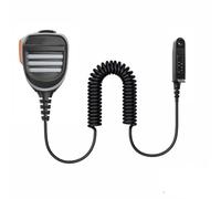 EaseSunny Speaker Microphone, Walkie Talkie Mic, Clear Audio, Rotating Clip, Cable, for Baofeng UV-XR UV-9R Pro Radio
