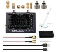 EaseSunny SV4401A VNA, Vector Network Analyzer, 4.4GHz RF Tester, 7" IPS Touchscreen, 100dB Dynamic Range, 8GB Memory, N-Type SMA Kit for Antenna