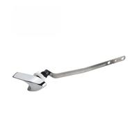 EaseSunny Toilet Handle Replacement Kit Left Side Mount Polished Chrome Flush Lever for Various Tank Models Stainless Steel Easy Install