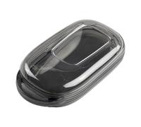 EaseSunny Transparent Black Car Key Case Cover for Honda Civic 11th 2022-2024, Thin TPU Shell