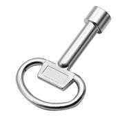 EaseSunny Triangular Key, Valve Key, Faucet Key, 3-Pack Aluminium Alloy Triangle Wrench for Home Water Meters, Radiators, Fire Hydrants, Trash Cans