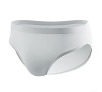 EaseSunny Unisex Ice Silk Triangle Briefs NK1123, Sexy Single-Layer No U-Pouch Low-Rise High-Elasticity Thin Breathable Underwear(L Gray)