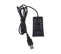 EaseSunny USB Fingerprint Reader, Computer Fingerprint Scanner, Biometric Login Device for Windows PC, 360-Degree Recognition, Secure Access Control, Multi-User Support, 1.5m Cable, Black