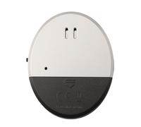 EaseSunny Vibration Alarm, Alarm, Glass Break Sensor, 130dB Siren, Ultra Slim Design for Home Security, Office, Travel, Easy Install, Black and Silver