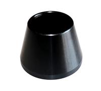 EaseSunny Wheel Balancer Cone, 36mm Shaft Adapter, Steel Tyre Tool, Precise Fit for Car Repair, Durable Black Cone, Pack