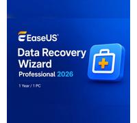 EaseUS Data Recovery Wizard Professional 2026 (1 Year / 1 PC) Key - GLOBAL