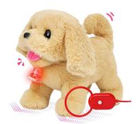 Easfan - Animated Interactive Pet Toy with Remote Control, Christmas Birthday Gift for Toddler, 8 Inch