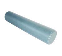 Eashaoo Round Cervical Roll Bolster Pillow Memory Foam, Cylindrical Neck Pillow Cushion Support Bolster for Legs Knees Lumbar, Removable Waterproof Cover Neck Pillow (Blue,50x12cm)
