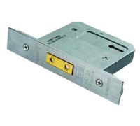 Easi T 3 Lever Deadlock for Internal Doors, Key-Only Operation, Residential Security, Bedroom and Office Use (76mm)