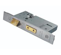 Easi T 3 Lever Sashlock for Internal Wooden Doors, Residential and Light Commercial Use, Easy Install (76mm)