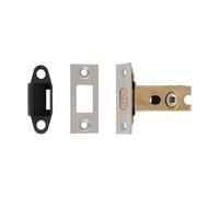 Easi-T Tubular Deadbolt Heavy Duty Steel Mortice Door Deadbolt for Timber Doors High Security Use (Antique Brass, 127mm with 5mm Follower)
