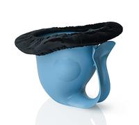 EASICOZI Potty for Newborn Baby Potty Training; for Diaper Free Baby Elimination Communication Indoor & Outdoor; Attractive Fish Shape (Blue)