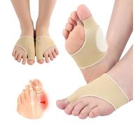 EASICUTI Bunion Corrector Relief Sleeve, 1 Pair Gel Cushion Pads Big Toe Protector Socks Support for Hallux Valgus Bunion Protection Foot Pain Relief from Friction, Rubbing & Pressure, Men & Women