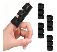EASICUTI Trigger Finger Splint, 4PCS Universal Finger Brace for Pain Relief | No More Finger Pain, Mallet Finger Support for Broken Fingers, Arthritis, Fits Middle, Index, Ring, Pinky, Little Fingers
