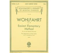 Easiest Elementary Method for Beginners, Op. 38: Schirmer Library of Classics Volume 1404 Violin Method
