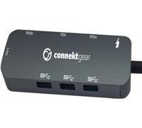 Easigear Connekt Gear Type C Dual Screen Docking Station 3 100W Power Delivery Charging