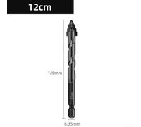 Easily Achieve Accurate Results When Drilling into Glass Tiles Using this 1pc Eccentric Triangle Tool (12mm)