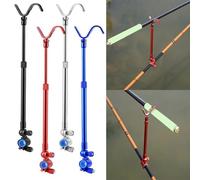 Easily Adaptable Multi Angled Support System For Various Sizes of Your Favorite Fish Poles (Blue)