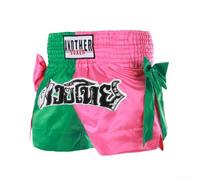 Easily Adjustable Unisex Fitness Shorts With An Elastic Waistband Ideal For All Levels Of Exercise And Conditioning (XL Green Pink)