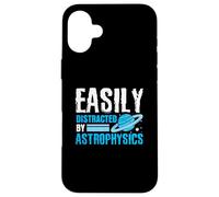 Easily distracted by astrophysics Case for iPhone 16 Plus