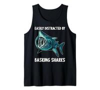 Easily Distracted by Basking Sharks Basking Shark Tank Top