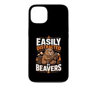 Easily Distracted By Beavers Case for iPhone 13