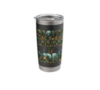 Easily Distracted by Birds Stainless Steel Insulated Tumbler