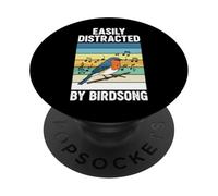Easily Distracted By Birdsong PopSockets Adhesive PopGrip