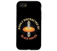 Easily Distracted By Black Holes - Astrophysics Space Case for iPhone SE (2020) / 7/8