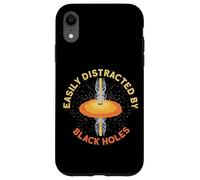 Easily Distracted By Black Holes - Astrophysics Space Case for iPhone XR