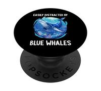 Easily distracted by Blue Whales. Blue Whales Blue Whale PopSockets Adhesive PopGrip