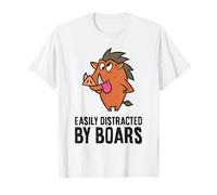 Easily Distracted By Boars T-Shirt