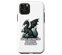 Easily Distracted By Books & Dragons Case for iPhone 11 Pro