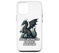 Easily Distracted By Books & Dragons Case for iPhone 12/12 Pro
