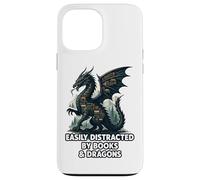 Easily Distracted By Books & Dragons Case for iPhone 13 Pro Max