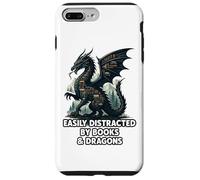 Easily Distracted By Books & Dragons Case for iPhone 7 Plus/8 Plus