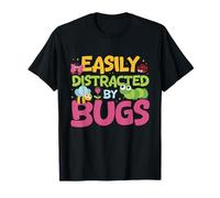 Easily Distracted By Bugs - Cute Kids Design T-Shirt