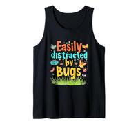 Easily Distracted by Bugs Playful Bug Tank Top