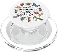 Easily Distracted By Bugs PopSockets PopGrip for MagSafe