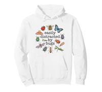 Easily Distracted By Bugs Pullover Hoodie
