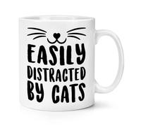 Easily Distracted by Cats 10oz Mug Cup