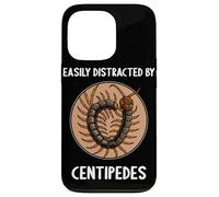 Easily distracted by Centipedes Giant Centipede Case for iPhone 13 Pro