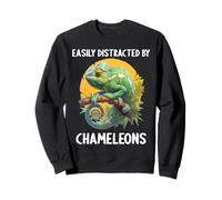 Easily distracted by Chameleons. Chameleons Chameleon Sweatshirt