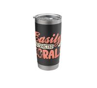 Easily Distracted By Corals Coral Fragging Reef Restoration Stainless Steel Insulated Tumbler