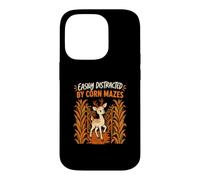 Easily Distracted By Corn Mazes Deer Fall Farm Women Case for iPhone 14 Pro