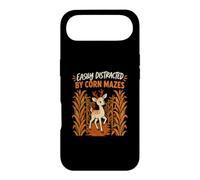 Easily Distracted By Corn Mazes Deer Fall Farm Women Case for iPhone Air